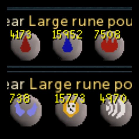 Sealed rune pouch